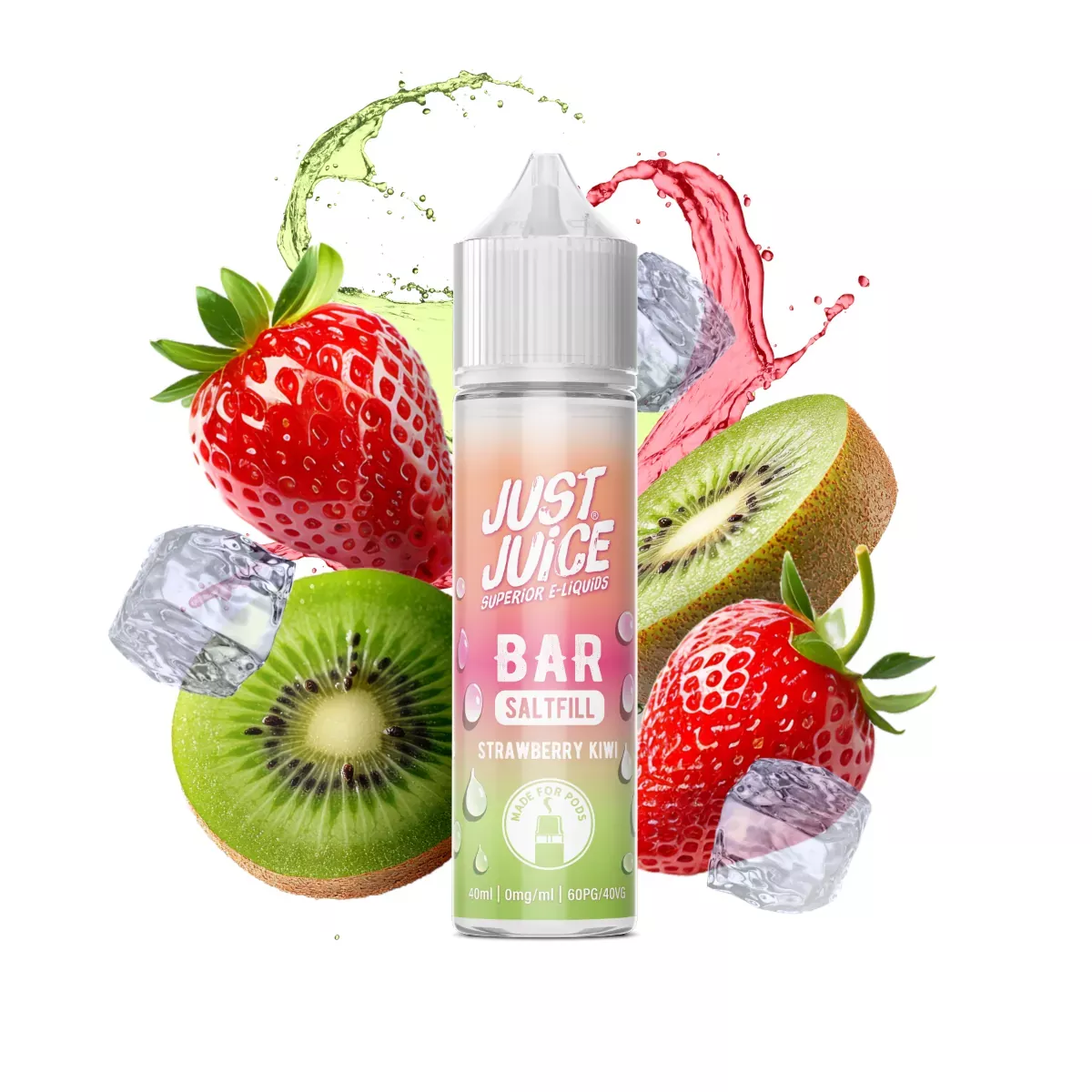 Just Juice BAR RANGE - Strawberry Kiwi - 40ml - Shortfill